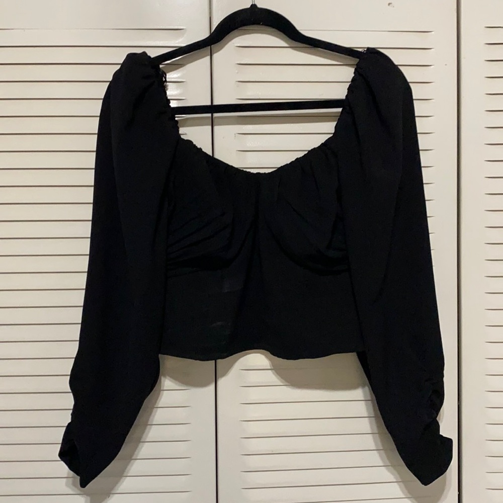 Mango Crop Long Sleeve Top
